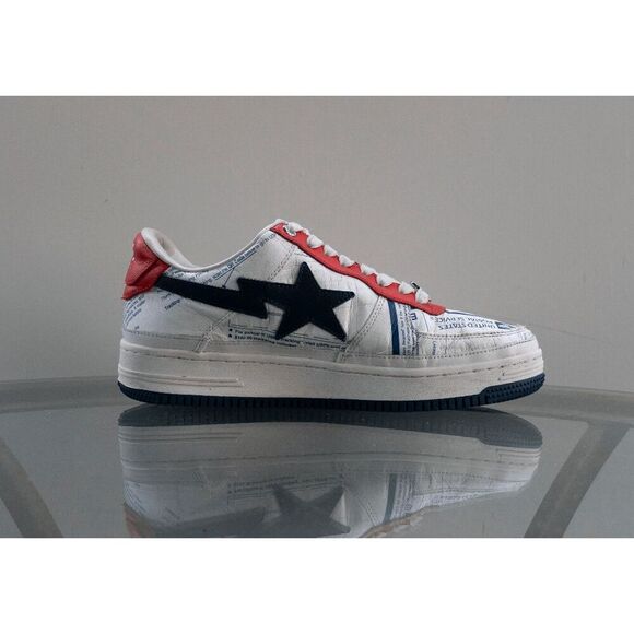 A‎ Bathing Ape Bape STA x USPS Sneaker Men's Size 9 - Picture 5 of 9